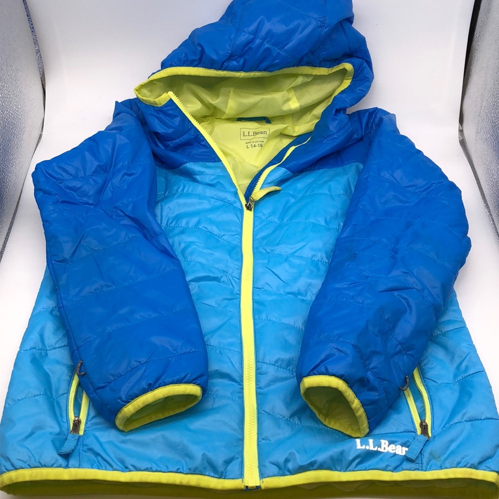 LL BEAN lightweight girls coat 14